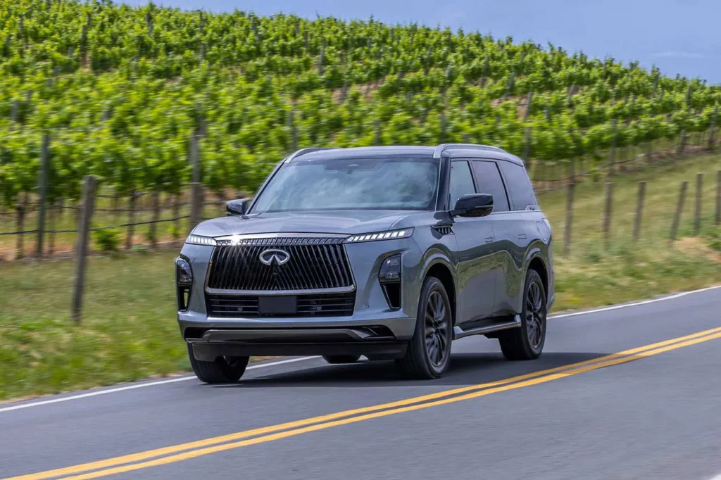 日産インフィニティQX80走行性能