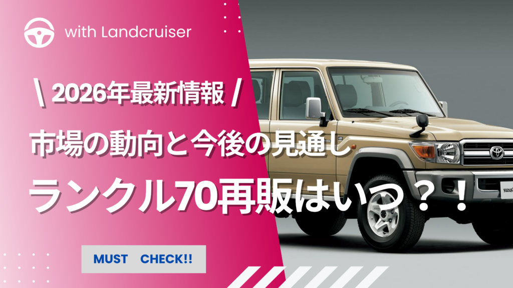 ランクル70再販について