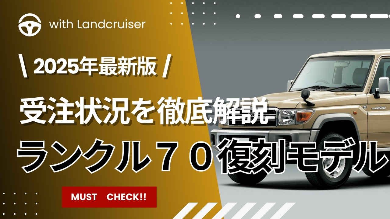 ランクル７０復刻モデルについて